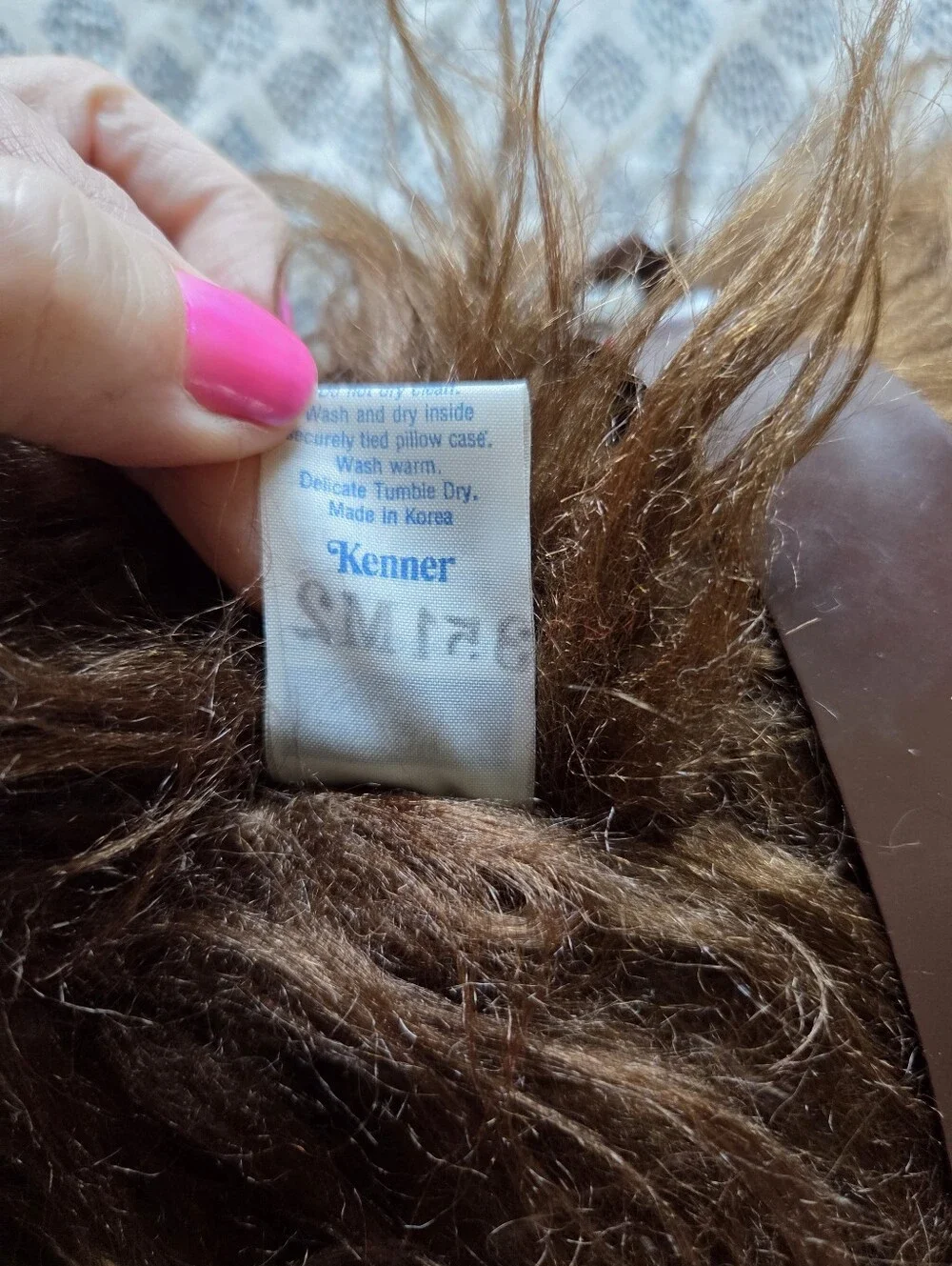 Vintage Star Wars Kenner Chewbacca Plush Circa 1977